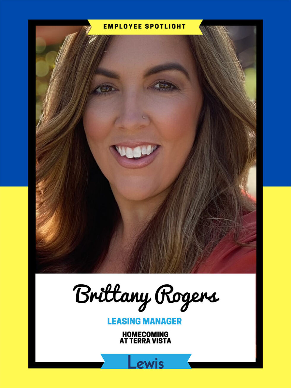 Brittany Rogers Leasing Manager for at Terra Vista Lewis