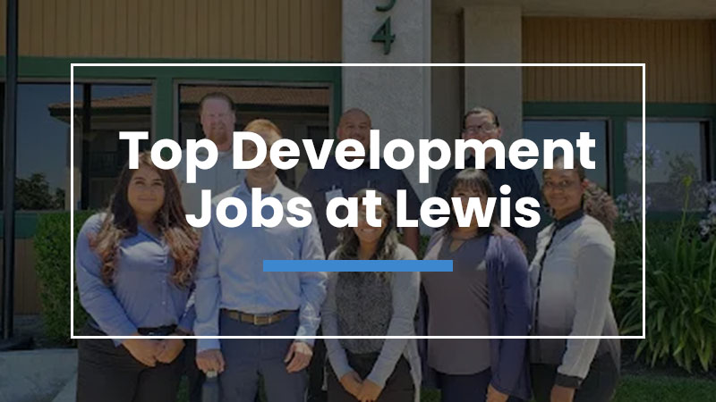 Top Development Jobs at Lewis