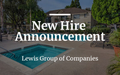 New Hire Announcement at Lewis Group of Companies!