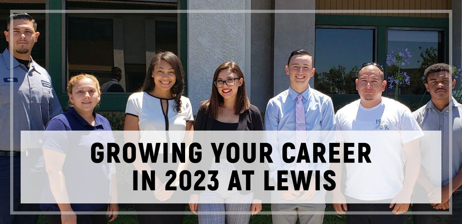 Growing Your Career in 2023 at Lewis - Featured Image