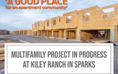 Multifamily Project in Progress at Kiley Ranch in Sparks