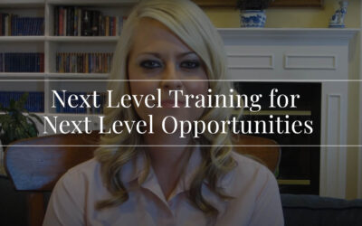 Next Level Training for Next Level Opportunities