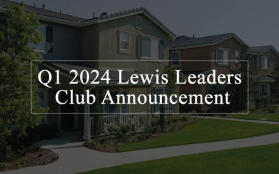 Q1 2024 Lewis Leaders Club Announcement