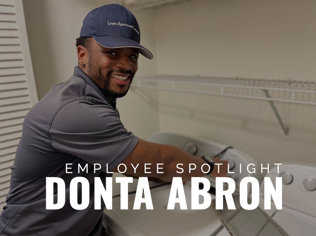 Employee Spotlight, Donta Abron