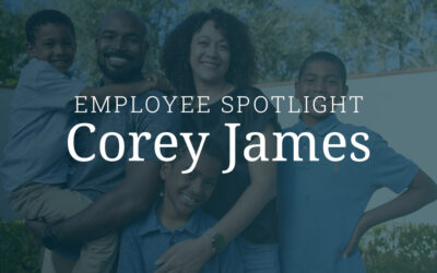 Employee Spotlight, Corey James