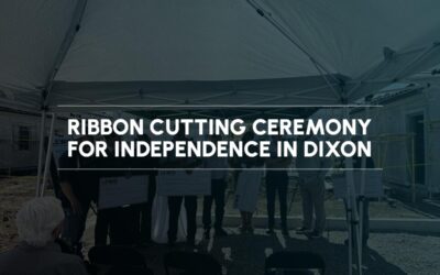 Ribbon Cutting Ceremony for Independence in Dixon