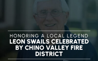 Honoring a Local Legend: Leon Swails Celebrated by Chino Valley Fire District