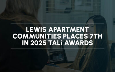 Lewis Apartment Communities Places 7th in 2025 TALi Awards