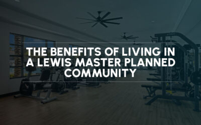 The Benefits of Living in a Lewis Master Planned Community