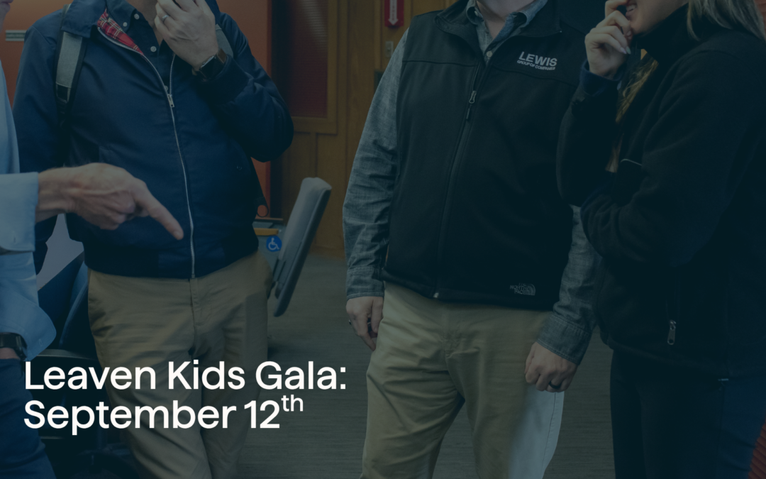 Leaven Kids Gala: September 12th